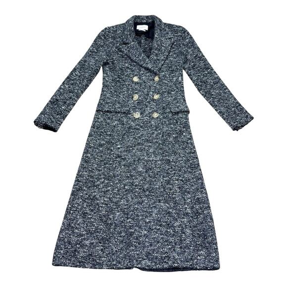 Isabel Marant Etoile Overton Boucle Wool Coat Size 38 EU 6 US - Picture 3 of 6